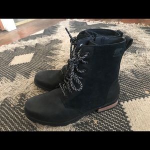 Sorel Waterproof Black Boots